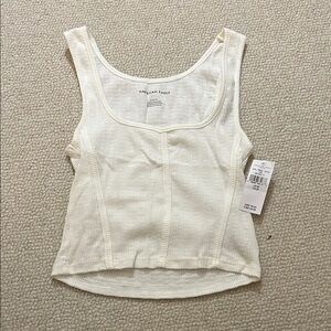 American Eagle Outfitters Women's White Camisole